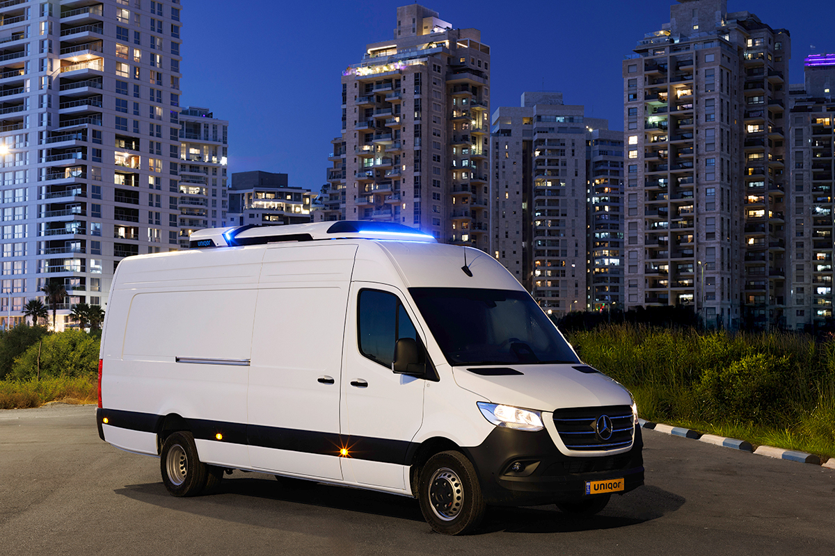 UNIQOR refrigerated van — last-mile distribution