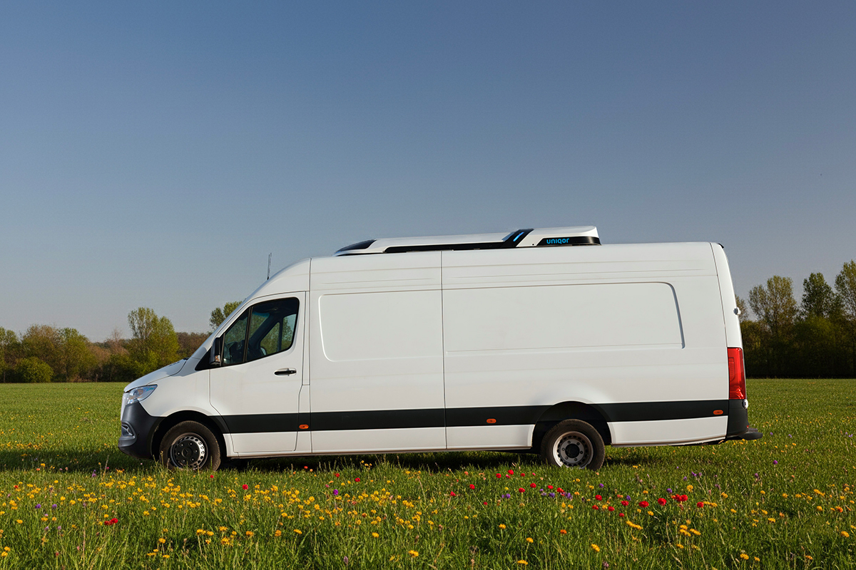 UNIQOR refrigerated van — last-mile distribution